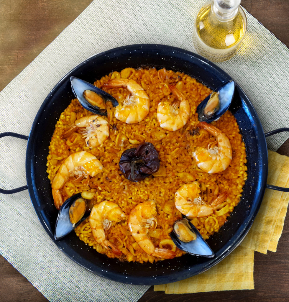 seafood paella